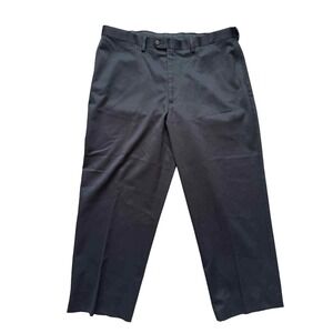 Alan Flusser Men's Classic Dress Pants Size 40x32 Black‎